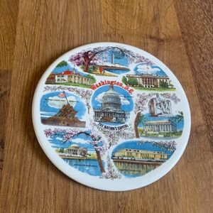 Vintage Washington DC Trivet